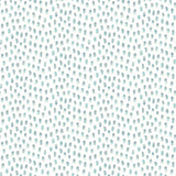 Chesapeake 3120-13611 Sand Drips Aqua Painted Dots Wallpaper