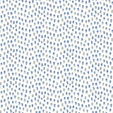 Chesapeake 3120-13614 Sand Drips Blue Painted Dots Wallpaper