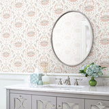 Chesapeake 3120-13641 Annapolis Coral Crustation Wallpaper