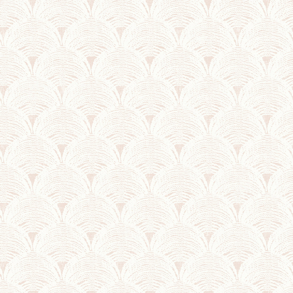 Chesapeake 3120-13651 Santiago Coral Scalloped Wallpaper