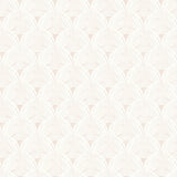 Chesapeake 3120-13651 Santiago Coral Scalloped Wallpaper