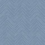 Chesapeake 3120-13678 Caladesi Blue Faux Linen Wallpaper