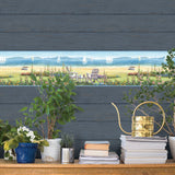 Chesapeake 3120-20021B Barnstable Blue Seaside Portrait Border