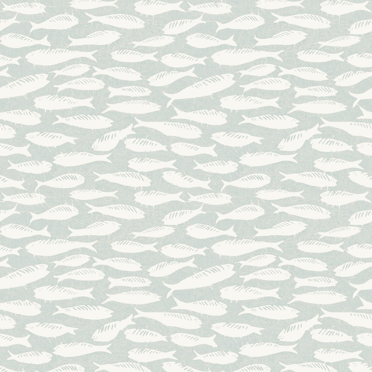 Chesapeake 3122-10502 Nunkie Light Blue Sardine Wallpaper