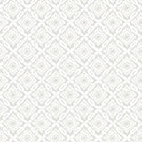 Chesapeake 3122-10700 Hugson Grey Quilted Damask Wallpaper