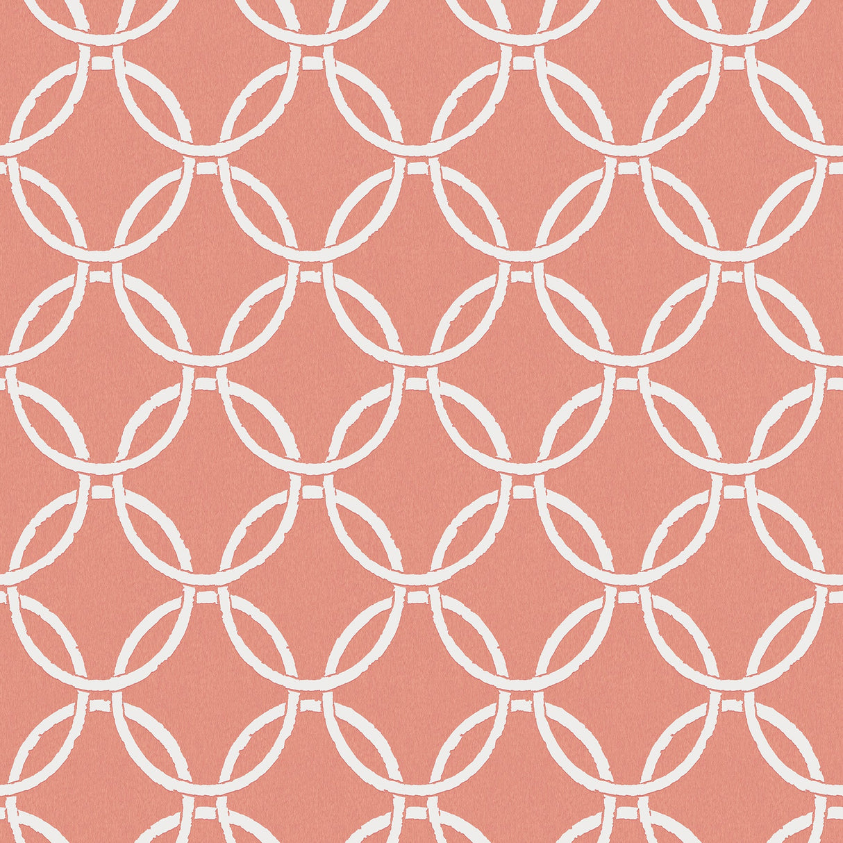 Chesapeake 3122-11001 Quelala Coral Ring Ogee Wallpaper