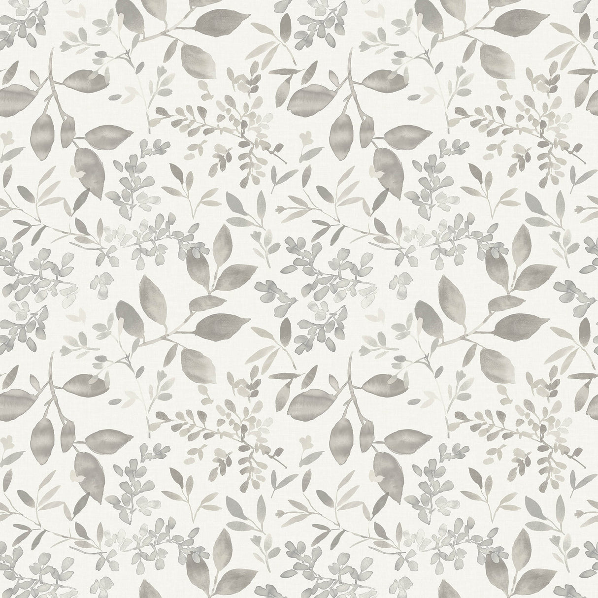 Chesapeake 3122-11100 Tinker Grey Woodland Botanical Wallpaper