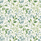 Chesapeake 3122-11104 Tinker Green Woodland Botanical Wallpaper