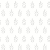 Chesapeake 3122-11310 Ervic Light Grey Leaf Block Print Wallpaper
