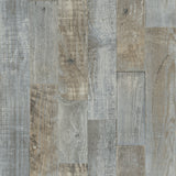 Chesapeake 3123-12691 Chebacco Slate Wooden Planks Wallpaper
