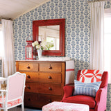 Chesapeake 3123-13512 Dolly Navy Dolly Wallpaper