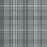 Chesapeake 3123-330214 Austin Slate Plaid Wallpaper