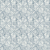 Chesapeake 3125-72310 Sandee Navy Medallion Wallpaper