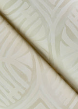 Chesapeake 3125-72311 Sandee Dove Medallion Wallpaper