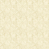 Chesapeake 3125-72312 Sandee Butter Medallion Wallpaper