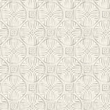 Chesapeake 3125-72313 Sandee Grey Medallion Wallpaper