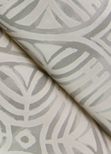 Chesapeake 3125-72313 Sandee Grey Medallion Wallpaper