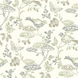 Chesapeake 3125-72315 Malmo Green Trail Wallpaper