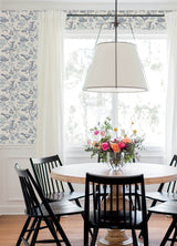 Chesapeake 3125-72316 Malmo Blue Trail Wallpaper