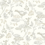 Chesapeake 3125-72317 Malmo Grey Trail Wallpaper