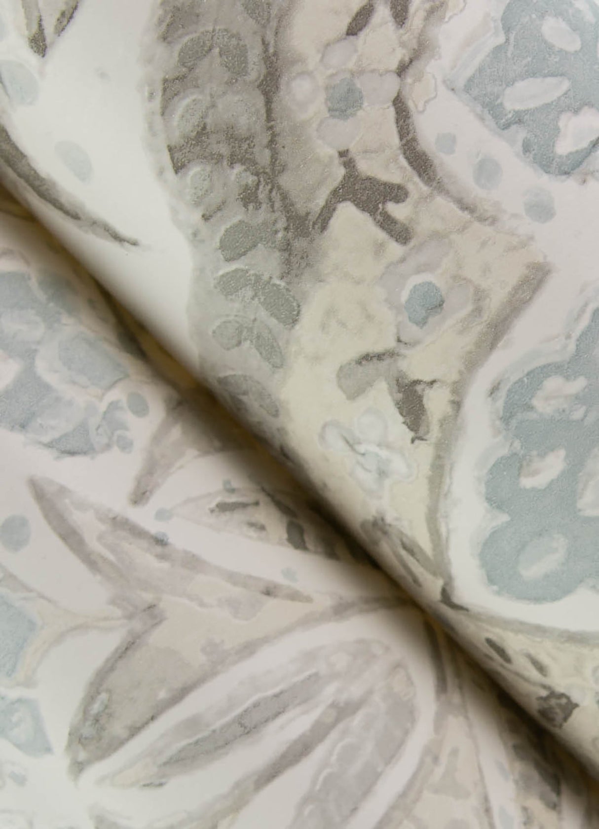 Chesapeake 3125-72340 Mimir Grey Quilted Damask Wallpaper