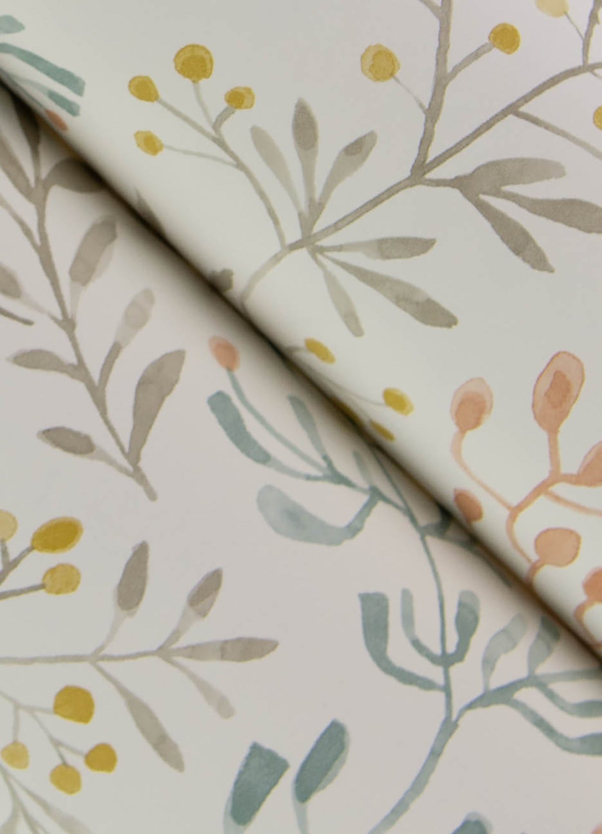 Chesapeake 3125-72353 Tarragon Pastel Dainty Meadow Wallpaper