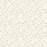 Chesapeake 3125-72355 Tarragon Blush Dainty Meadow Wallpaper