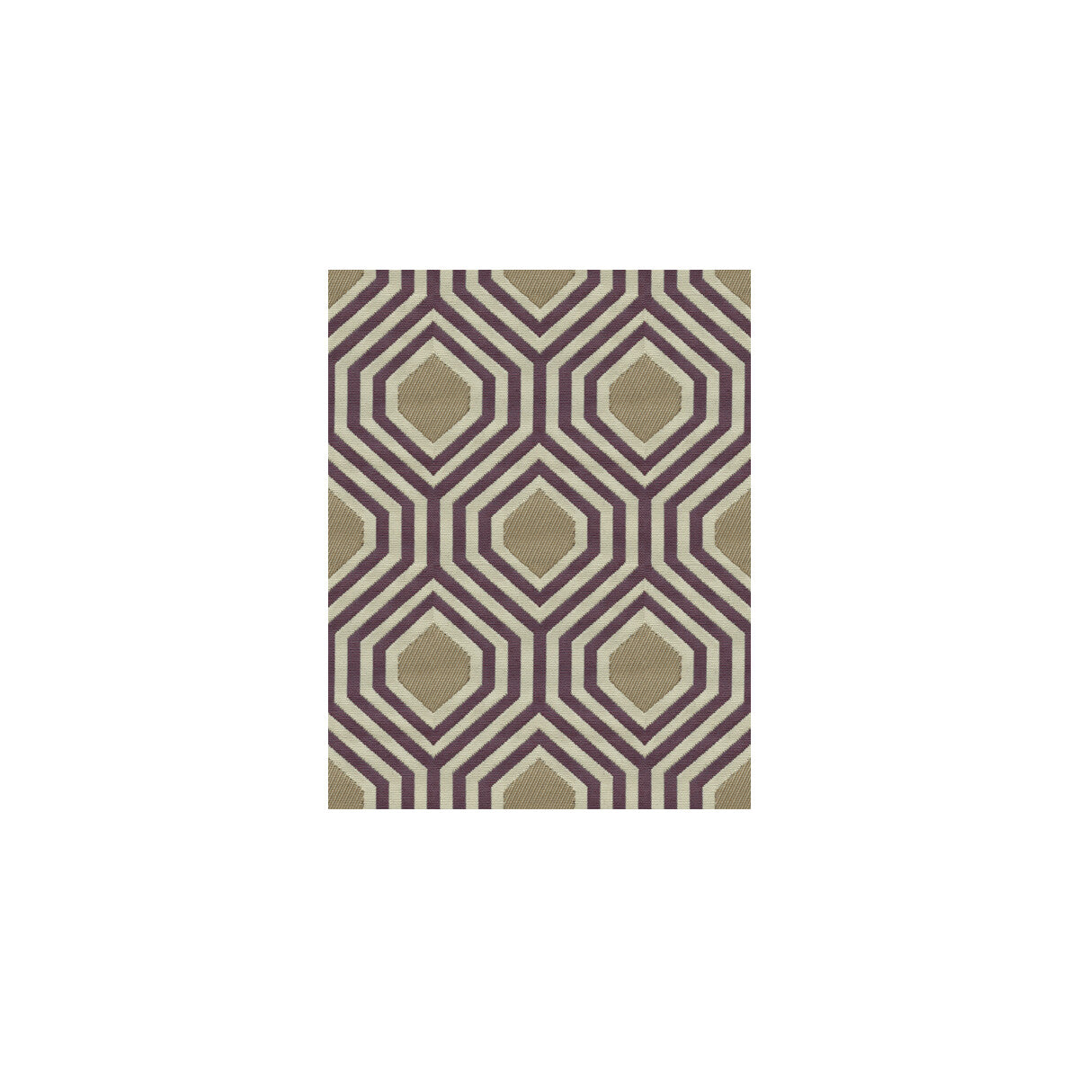 KRAVET DESIGN 31496.1610.0 GALVANI RAISIN Fabric - Eade's Wallpaper