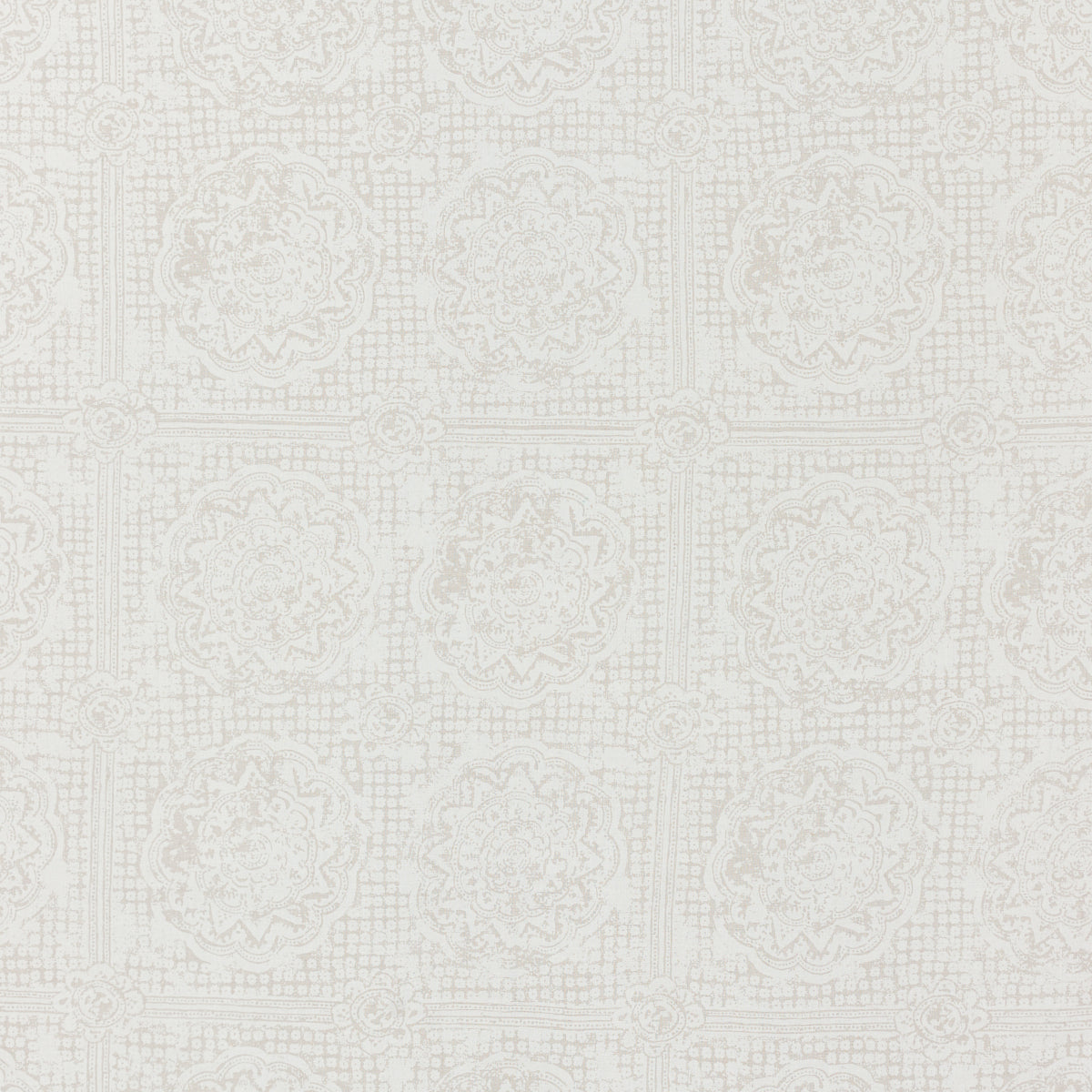 Schumacher 314N01 BHANDANA in MILKSHAKE Fabric - RAOUL TEXTI