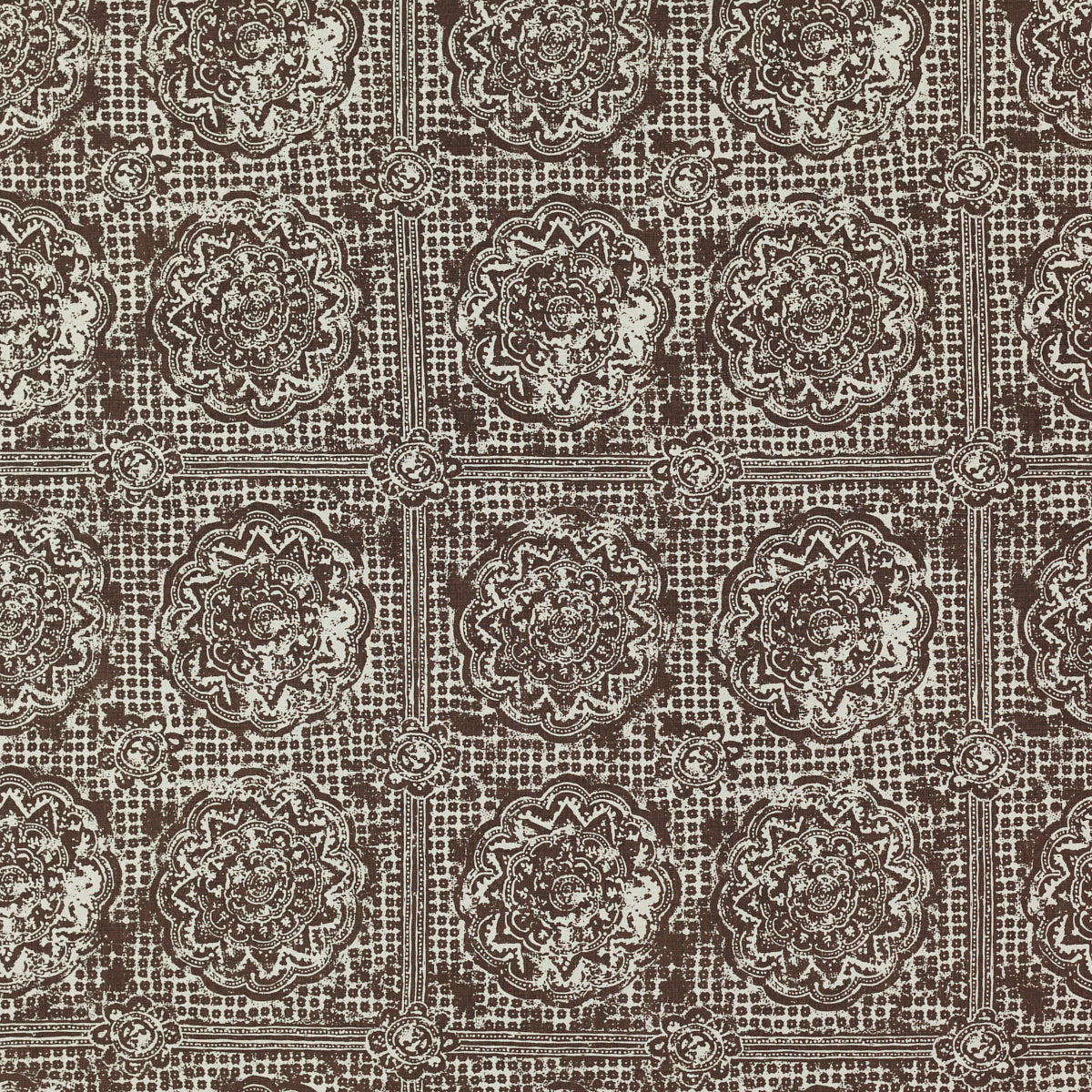 Schumacher 314N23 BHANDANA in CARDAMON Fabric - RAOUL TEXTIL
