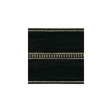 KRAVET COUTURE 31511.816.0 SADDLE STRIPE ONYX Fabric - Eade's Wallpaper