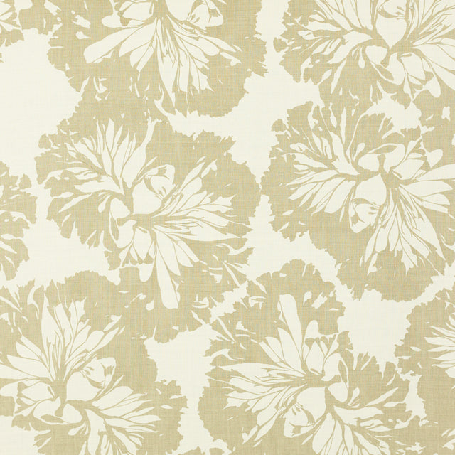 Schumacher 315V02 SEA LEAF in FOG Fabric - RAOUL TEXTILES