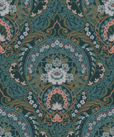 Eijffinger 316015 Nasrin Blueberry Damask Wallpaper