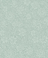 Eijffinger 316025 Zahara Seafoam Floral Wallpaper