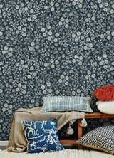Eijffinger 316047 Liana Indigo Trail Wallpaper