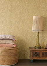 Eijffinger 316052 Marguerite Chartreuse Floral Wallpaper