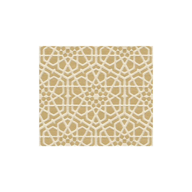 KRAVET DESIGN 31797.14.0 ANDALUSIA CUSTARD Fabric - Eade's Wallpaper