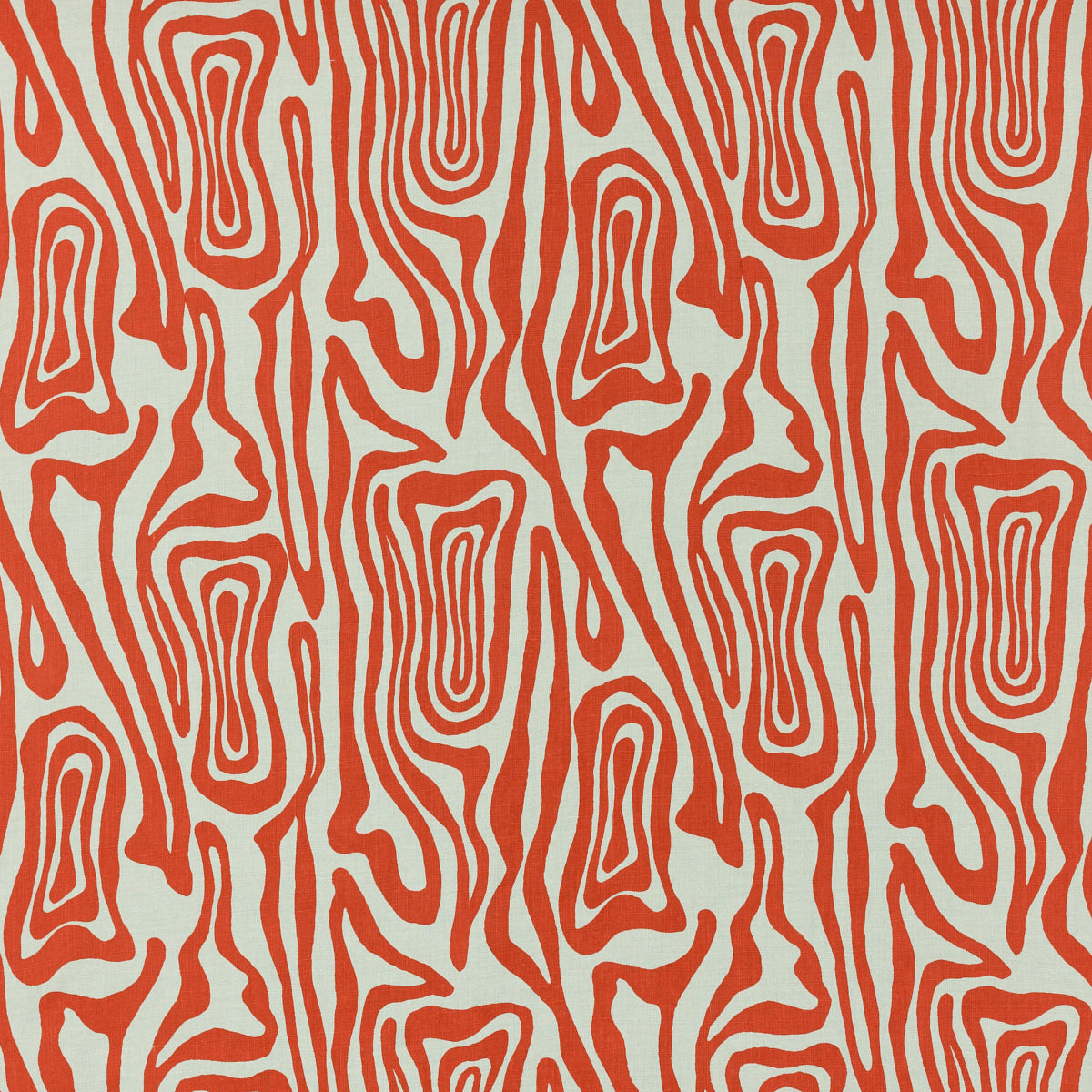 Schumacher 317N87 NGOZI in CAYENNE Fabric - RAOUL TEXTILES