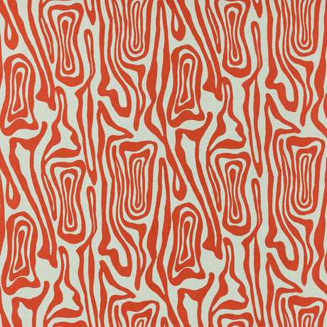 Schumacher 317N87 NGOZI in CAYENNE Fabric - RAOUL TEXTILES
