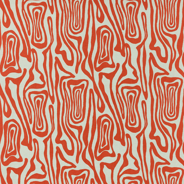 Schumacher 317N87 NGOZI in CAYENNE Fabric - RAOUL TEXTILES