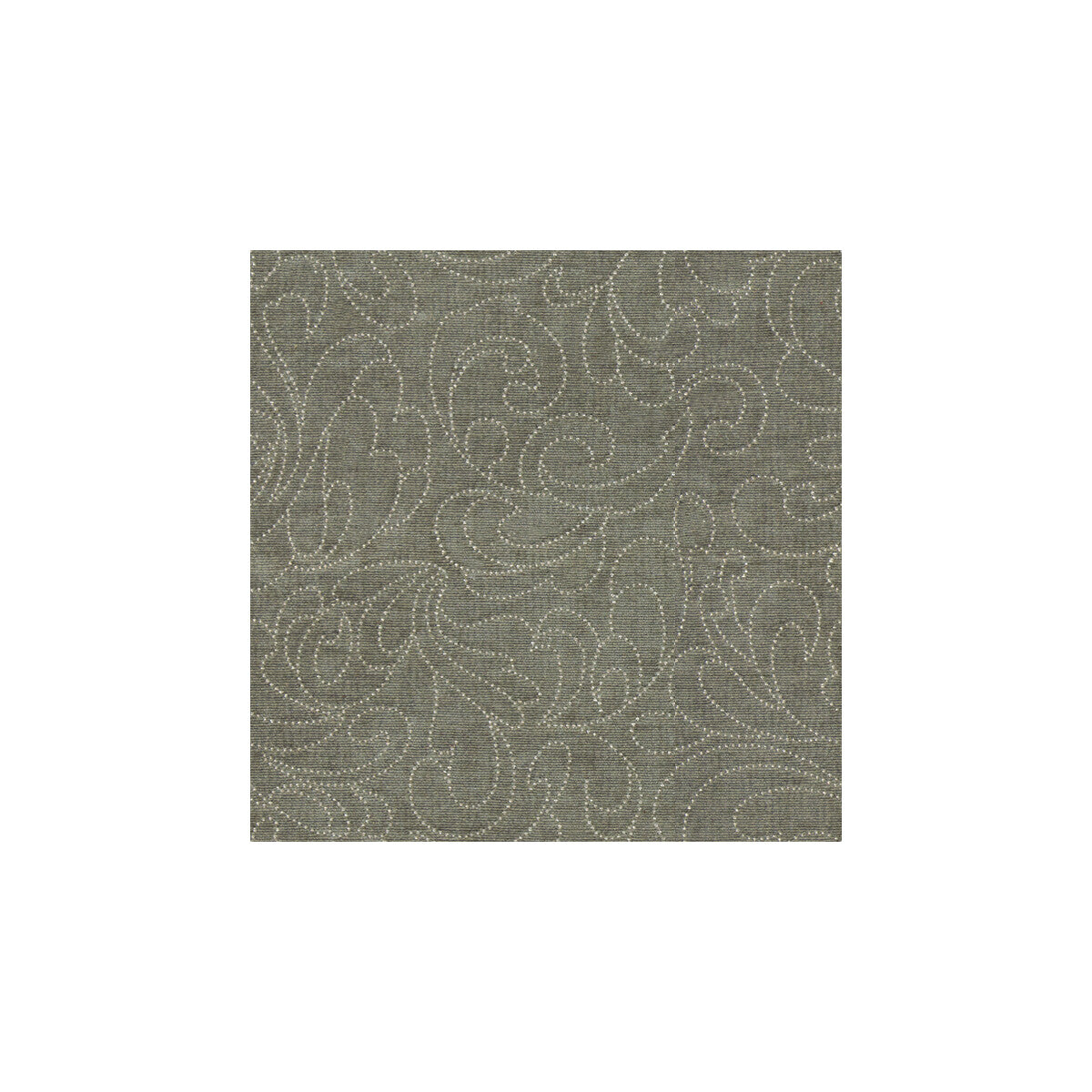 KRAVET BASICS 31967.11.0 BISOUS CIAO GENTLE GREY Fabric - Eade's Wallpaper