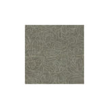 KRAVET BASICS 31967.11.0 BISOUS CIAO GENTLE GREY Fabric - Eade's Wallpaper