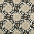 KRAVET DESIGN 31969.816.0 EXOTIC SUZANI COAL Fabric - Eade's Wallpaper
