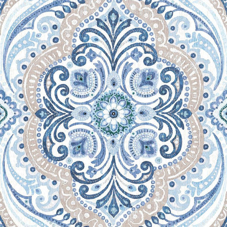 RoomMates RMK11832WP Bohemian Damask Peel and Stick Wallpaper - Eade's Wallpaper