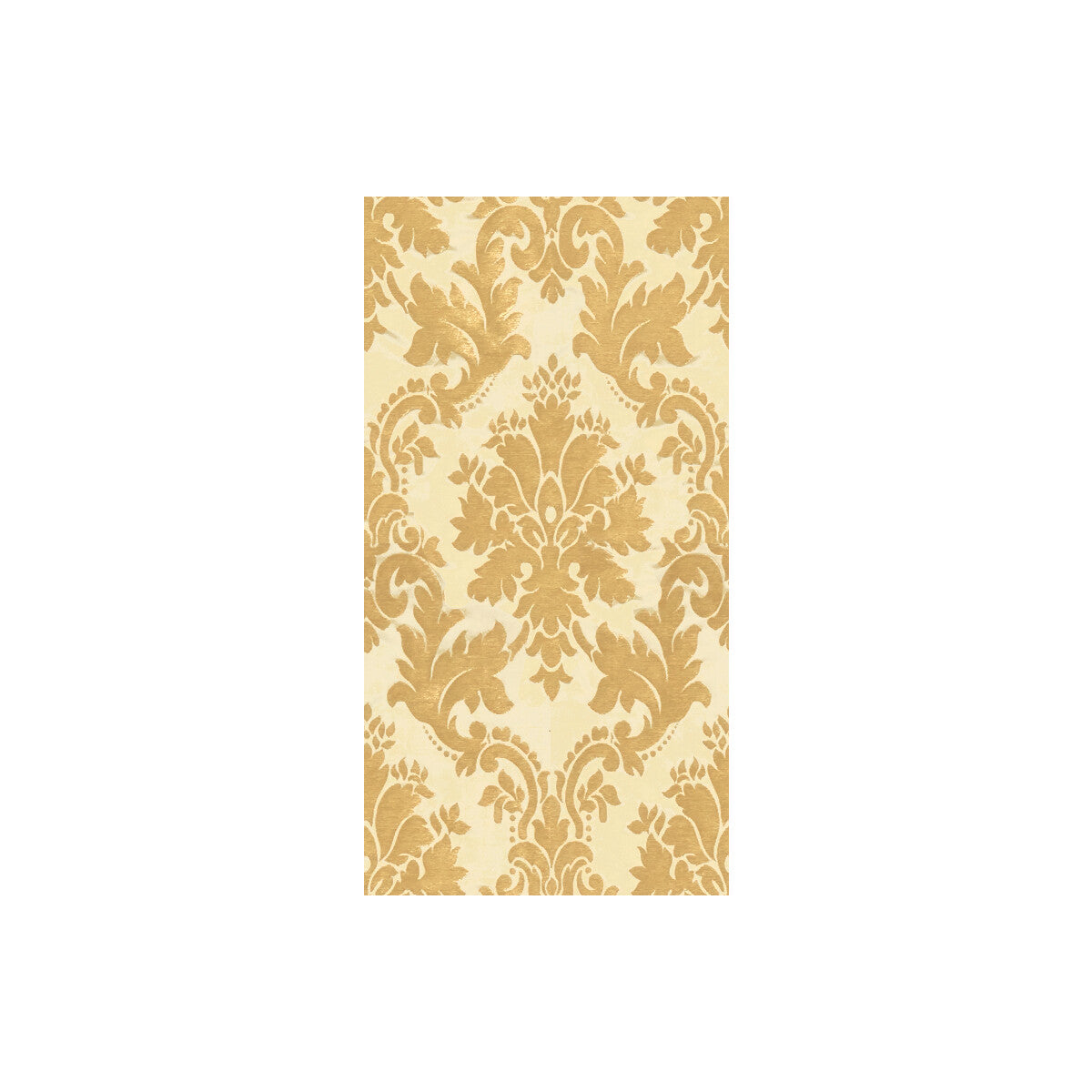 KRAVET COUTURE 32211.416.0 VERSAILLES CHIC WHITE GOLD Fabric - Eade's Wallpaper