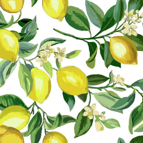 RoomMates RMK11655WP Lemon Zest Peel and Stick Wallpaper - Eade's Wallpaper