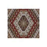 KRAVET COUTURE 32347.619.0 RUSTIC KILIM SUNDRIED RED Fabric - Eade's Wallpaper