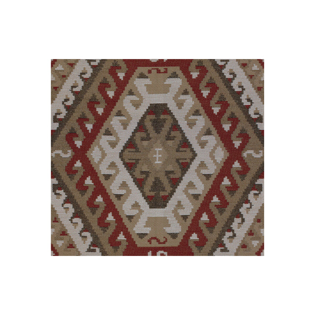 KRAVET COUTURE 32347.619.0 RUSTIC KILIM SUNDRIED RED Fabric - Eade's Wallpaper
