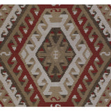 KRAVET COUTURE 32347.619.0 RUSTIC KILIM SUNDRIED RED Fabric - Eade's Wallpaper