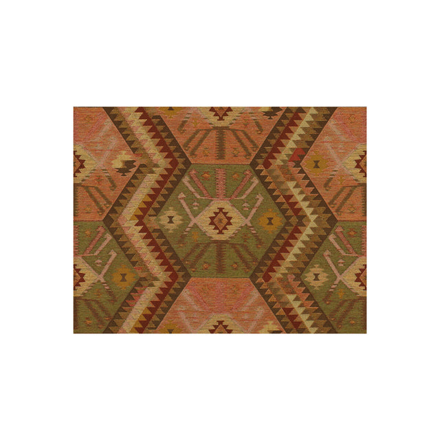 KRAVET COUTURE 32356.312.0 HERITAGE KILIM ANTIQUE Fabric - Eade's Wallpaper
